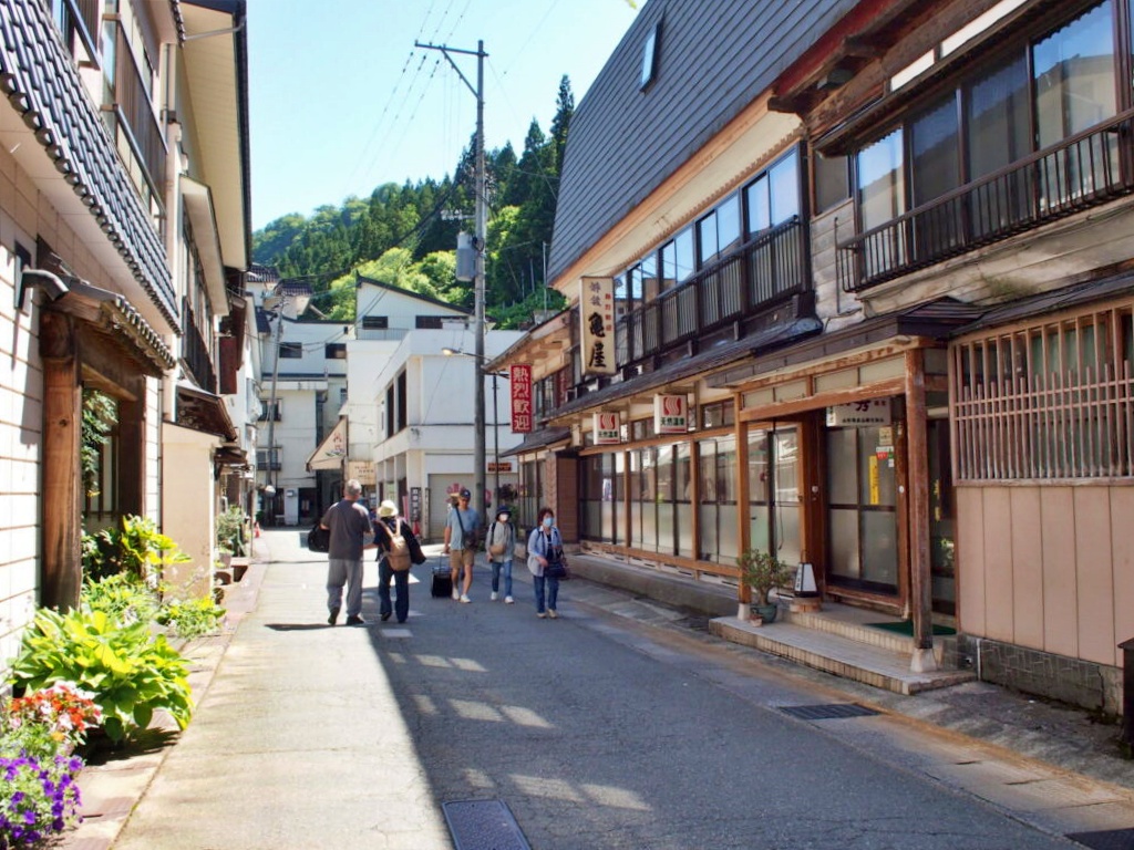 肘折温泉 湯めぐり